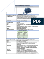 Ficha Técnica de Arándanos Deshidratados