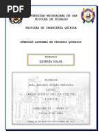 Problemas Energía Solar - Carlos Antonio Padilla Esquivel