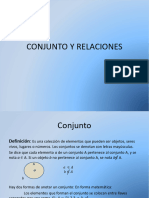 Conjunto y Relaciones