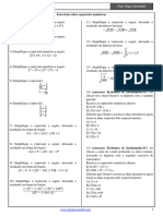 LISTA Expressões Numéricas