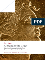 Martin Hammond - John Atkinson - Arrian - Alexander The Great, The Anabasis and The Indica-Oxford University Press (2013)