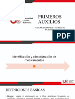 Medicamentos y Técnicas de Aplicación