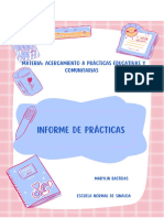 Informe de Prácticas