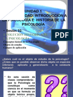 2-Sem - 2-Ppt Clases - Conceptos Básicos de La Psicología - Eea