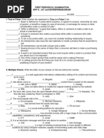 EPP ICT 6 - Q1 Periodical