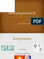 Temperatura y Escalas