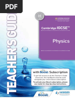 Cambridge IGCSE™ Physics Teacher's Guide With Boost Subscription