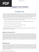 Philippine Court System - CACJ