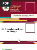 Aula Slide 02 - O Papel Do Professor