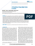 Stock Market Trend Prediction Using High-Order Information of Time Series