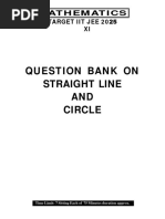 11thQBank On Straight Line - Circle