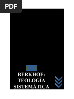 Teologia Sistematica (LuisBerkhof Part-I)