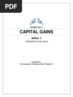 Module - 3 - Capital Gain