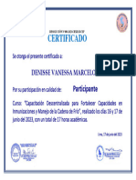 Certificado D Cadena D Frio e Inmunizaciones