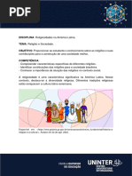 Atividade - Pratica RELIGIOSIDADES NA AMERICA LATINA