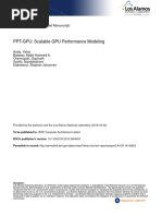 PPT-GPU: Scalable GPU Performance Modeling: LA-UR-18-30853 (Accepted Manuscript)