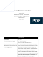 BUS 6140 Module 5 Worksheet