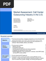 Market Assessment Call Center Outsourcing