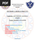 Fisica Informe 3 PENDULO REVERSIBLE