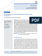 Development of A Smart Air Quality Monitoring System and Its Operation