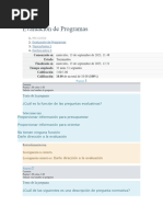 Evaluación de Programas - EXTRA3