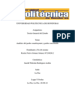 Analisis Poder Constituyente y Poder Constituido