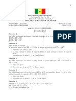 2e Série (Seconde S)