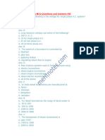 Electric Traction MCQ Questions Answers