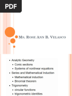 Introduction To Conic Sections