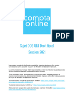 Sujet 2021 DCG Ue4 Droit Fiscal VF