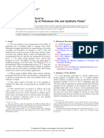 Water Separability of Petroleum Oils and Synthetic Fluids: Standard Test Method For