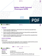 6.1. Audit Internal Penerapan SJPH - HI - BPJPH - BIMTEK