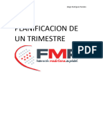 Planificación Trimestre Padel Con Gráficos