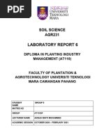 Soil Science Lab Report 6