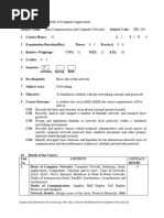 TBC 301 Data Communication and Computer Networks