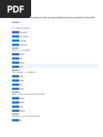 Placement Test 2