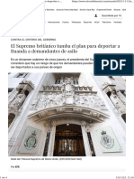 El Supremo Británico Tumba El Plan para Deportar A Ruanda A Demandantes de Asilo