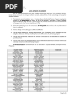 Joint Affidavit Consent