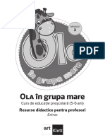 1 Ola in Grupa Mare Planificare Modulul 3 Extras