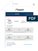 FWD Confirmación Itinerario - GUSTAVO