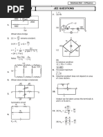 Current Electricity Exercise 5 Sol