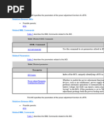 MML Command: Relations Between Mos