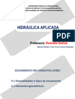 1.aula 1 Canais - Hidráulica - RAE