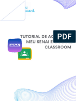 Tutorial de Acesso Ao Meu Senai E Google Classroom: Maracanã