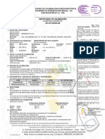 Certificado Calibracion Anemometro