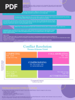 Conflict Resolution