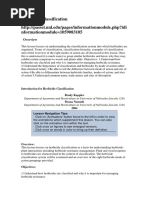 2 - Aula Plant Soil Sci Classificacao Dos Herbicidas