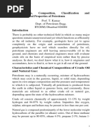 1b - Characteristics, Classification and Properties of Petroleum 5