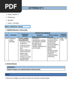 1° Grado - Actividad Del Dia 11 de Julio