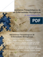 Clase 6 Fisiopatologia de Las Enfermedades Monogenicas DR Jose Escalona